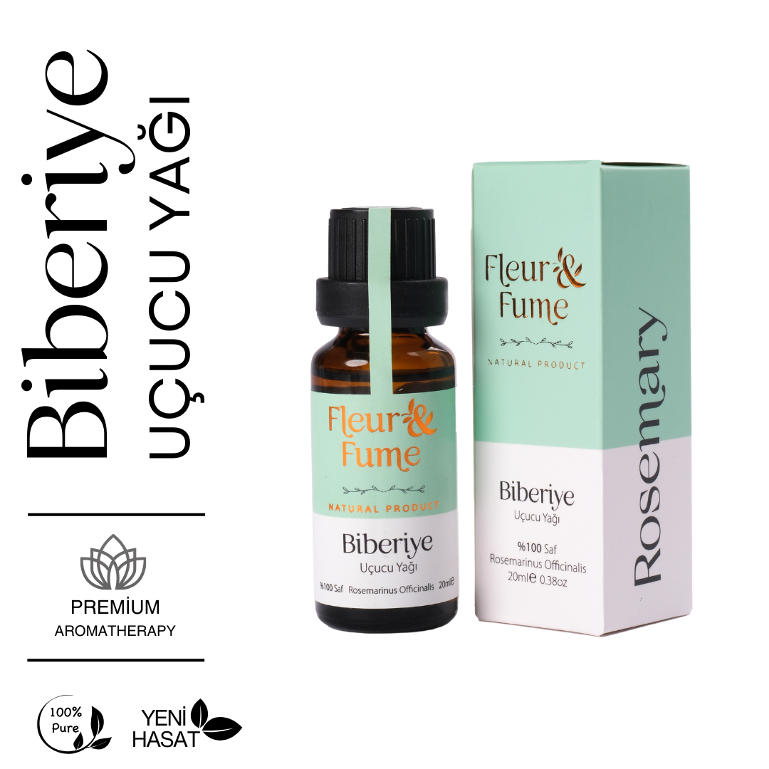 Biberiye Uçucu Yağı %100 Saf (20 ml)