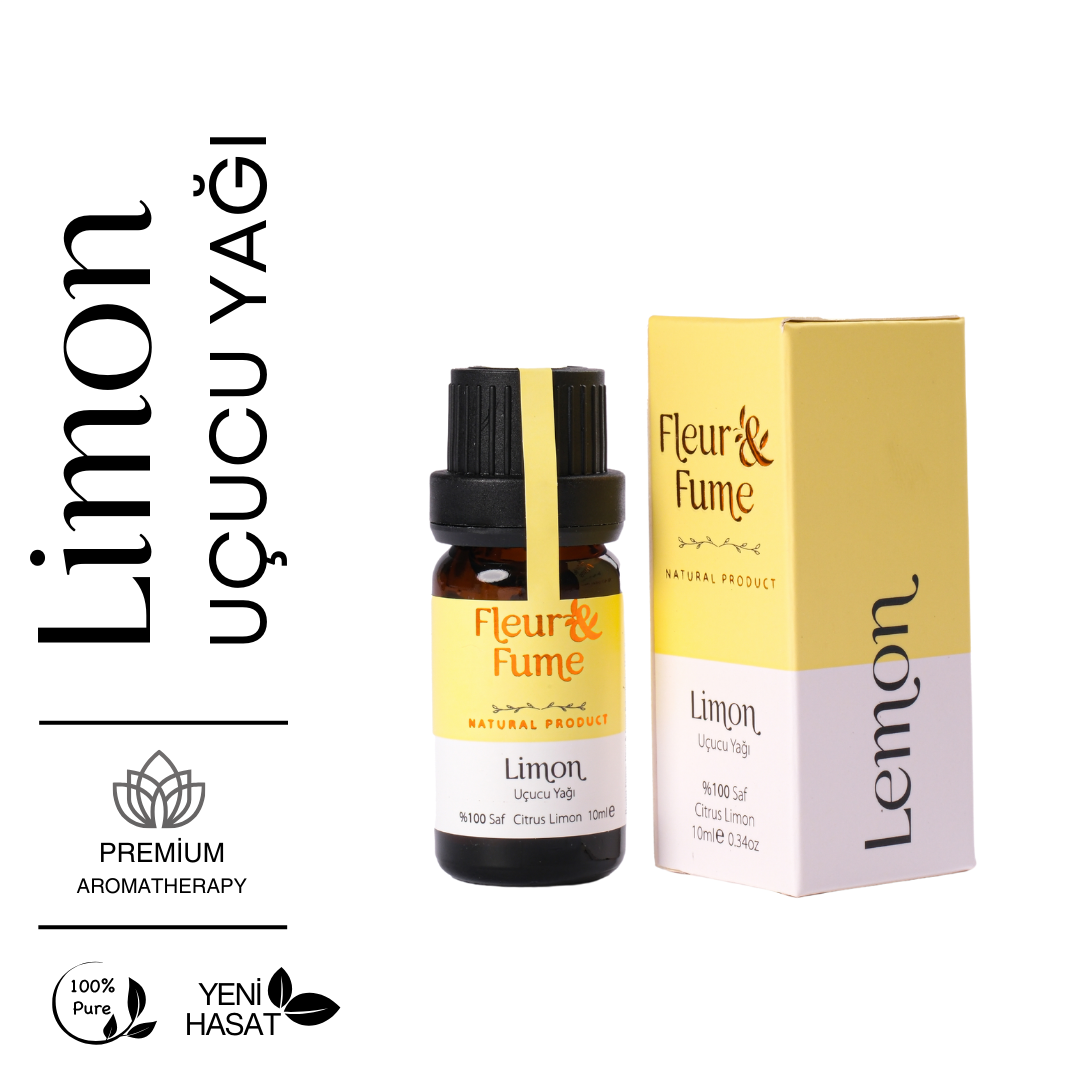Limon Uçucu Yağı %100 Saf (10 ml)