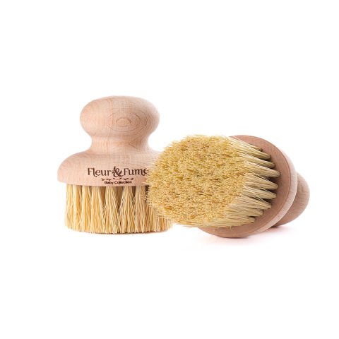 %100 Tampiko Otu Ahşap Sapsız Gıda Temizleme Fırçası(Büyük Boy)