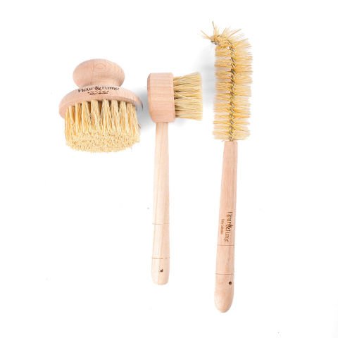 Bebek Ürünleri Temizlik Seti( Biberon Fırçası + Saplı Temizlik Fırçası + Büyük Boy Temizlik Fırçası)