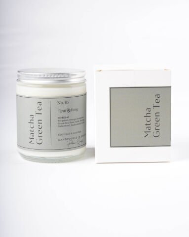 Matcha Green Tea No.05 - Kokulu Premium Mum - Yeşil Çay, Narenciye ve Odunsu Notaların Dengeli Zen Uyumu