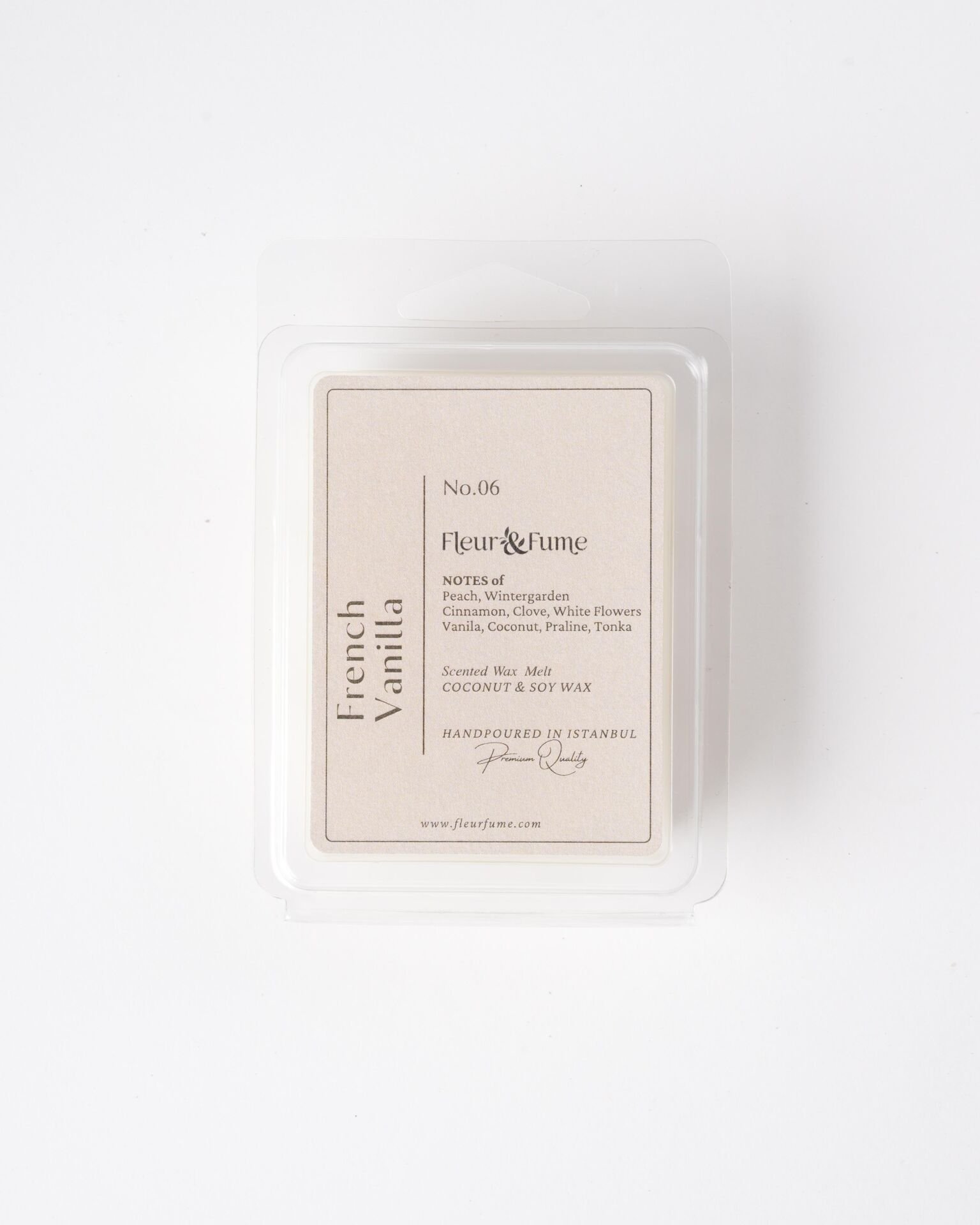 French Vanilla - Premium Wax Melt Tablet - Anında Yayılan Gurme Sıcaklık