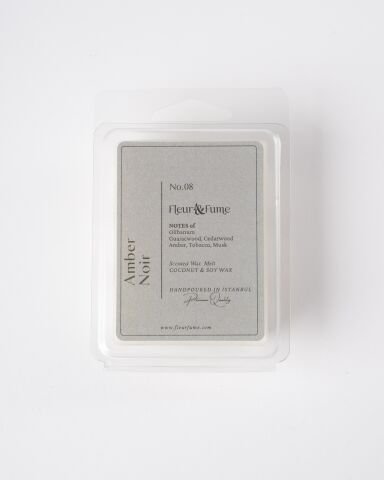Amber Noir - Premium Wax Melt Tablet - Sofistike Mekanlar
