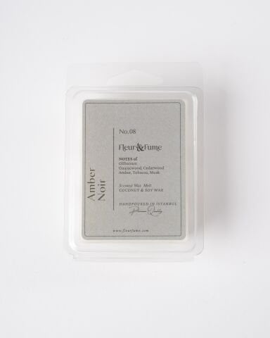 Amber Noir No.8 - Premium Wax Melt Tablet - Sofistike Mekanlar