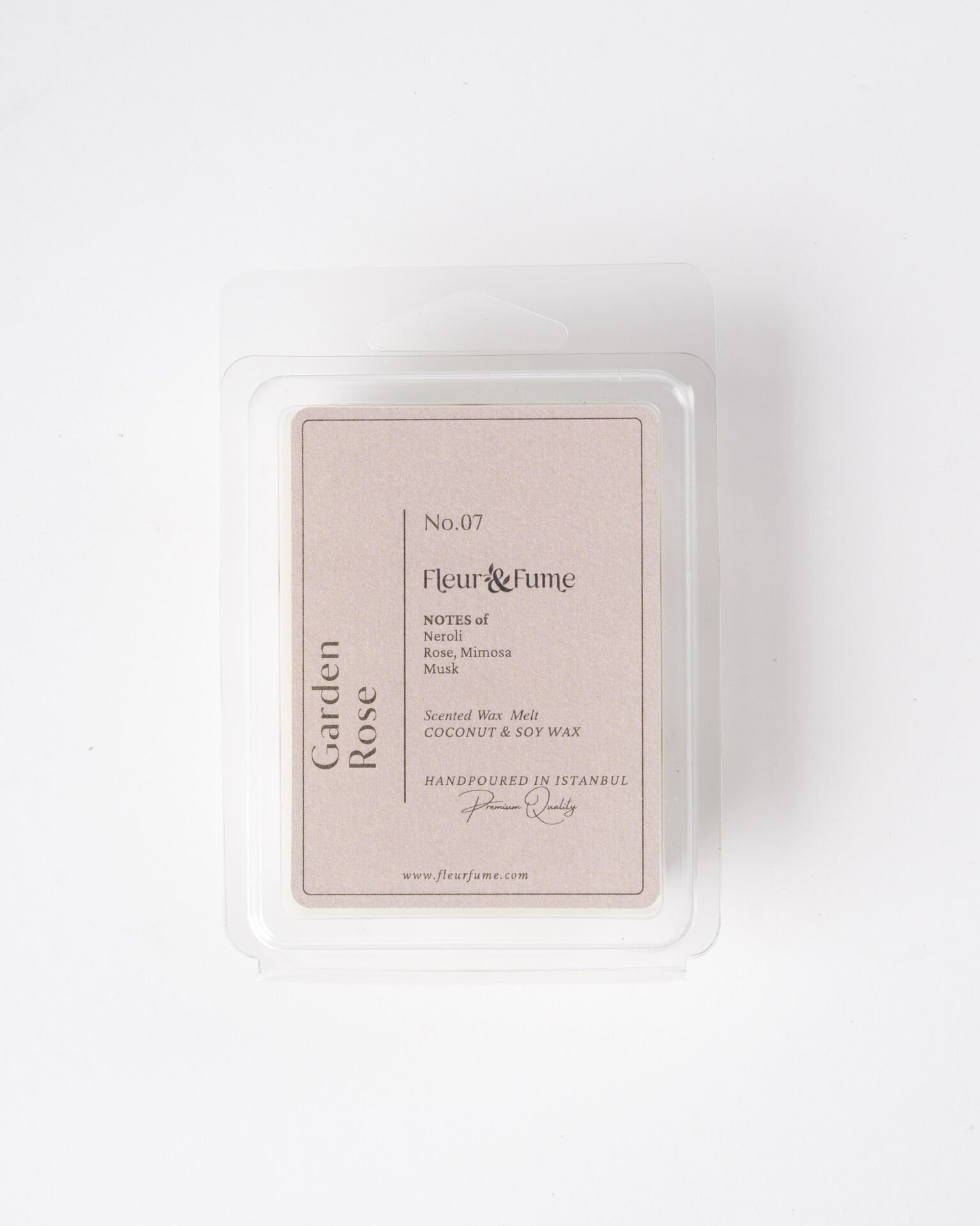 Garden Rose - Premium Wax Melt Tablet - Alevsiz Gül Bahçesi Esintisi