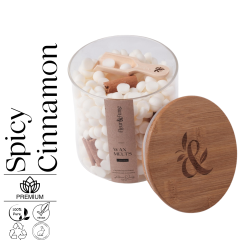 Everblend Melt Serisi - Spicy Cinnamon - Kabuk Tarçınlı Doğal Soya & Coconut Wax Melt