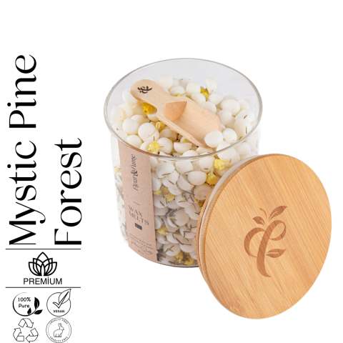 Everblend Melt Serisi - Mystic Pine Forest - Mimoza ve Funda Yapraklı Doğal Soya Wax Melt
