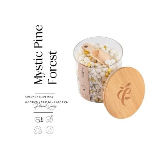 Everblend Melt Serisi - Mystic Pine Forest - Mimoza ve Funda Yapraklı Doğal Soya Wax Melt