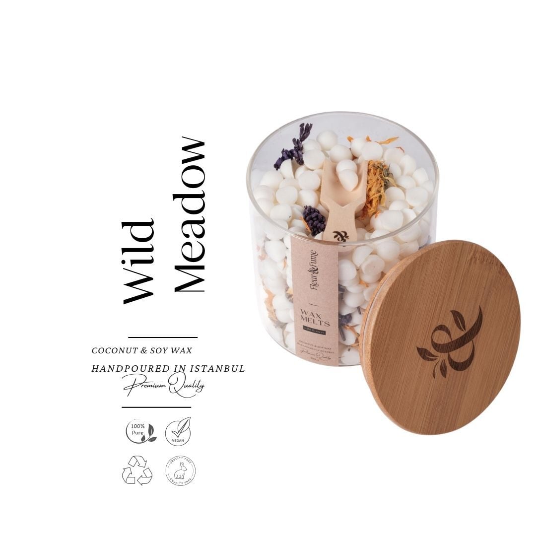 Everblend Melt Serisi - Wild Meadow - Aynısefa ve Lavantalı Doğal Soya & Coconut Wax Melt