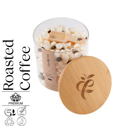 Everblend Melt Serisi - Roasted Coffee - Gerçek Kahve Çekirdekli Doğal Soya & Coconut Wax Melt