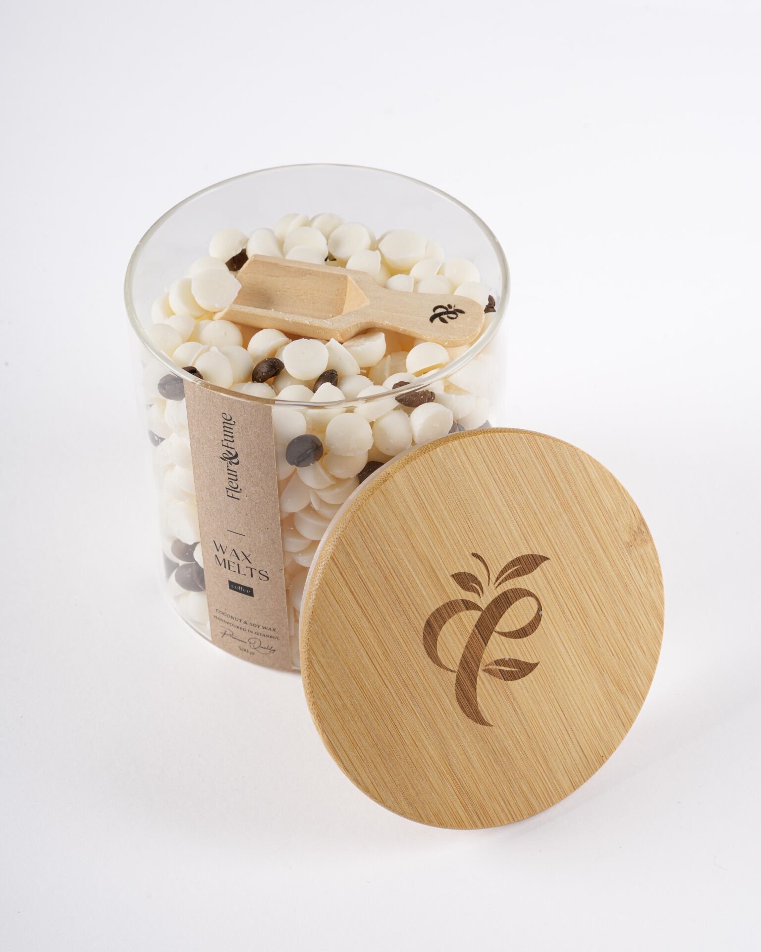 Everblend Melt Serisi - Roasted Coffee - Gerçek Kahve Çekirdekli Doğal Soya & Coconut Wax Melt